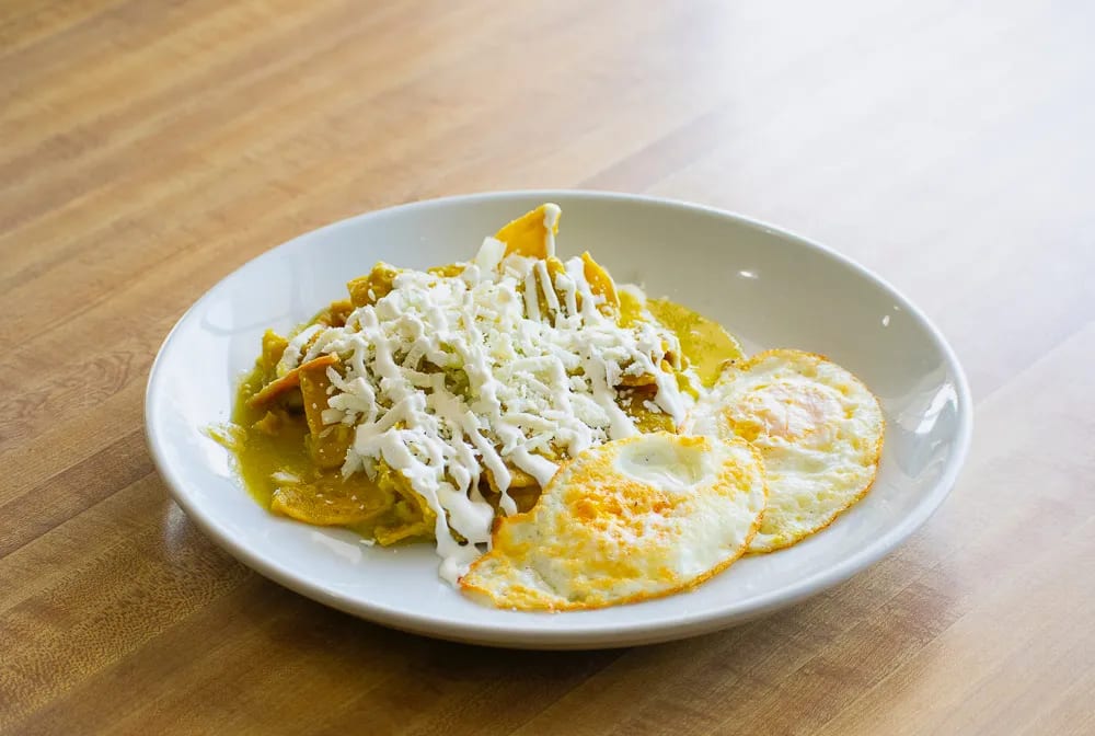 Chilaquiles.